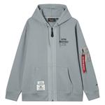 Свитшот мужской Alpha Industries, серый - фото