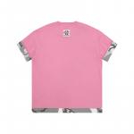 Футболка A Bathing APE с логотипом Moonface Aape, розовый - фото 7