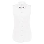 Блузка Desoto, белый - фото