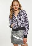 Толстовка myMo Zip-up sweatshirt, Lavender Leo/Purple - фото
