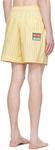 Желтые повседневные шорты для серфинга Maison Kitsune - фото 3