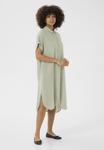 Платье-рубашка CUELINA Culture, светло-зеленый - фото 2