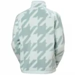 Флис Helly Hansen Imperial Printed Pile Snap full zip, зеленый - фото 2