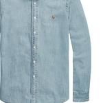 Футболка поло мужская синяя Polo Ralph Lauren - фото 4