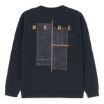 Свитер Li-Ning Wade Series Alphabet Embroidered Round Neck Pullover 'Black' AWDS109-1, черный - фото