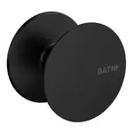 Одинарная вешалка для ванной Diabolo Cosmic, матовый черный - фото