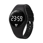 Disney Часы Electronic Movement Silicone Strap Watch Unisex Black Dial - фото 10