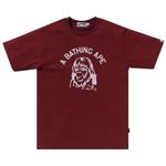 Футболка BAPE Archive Graphic Tee, Burgundy - фото