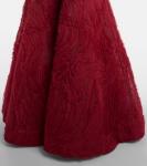 Платье-бюстье из сетки willow Rebecca Vallance, Wine - фото 5