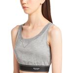 Жилет женский серый Prada - фото 2