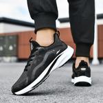 Амортизирующие нескользящие дышащие мужские кроссовки Low-Top Kuding, белый - фото 9