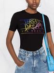 Футболка со стразами Versace, черный - фото 5