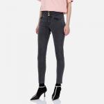 Джинсы женские черные Evisu - фото 4