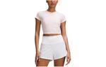 Футболка Swiftly Tech укороченная Lululemon, Pdra/Pdra - фото 6