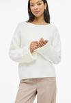 Джемпер VILA PULLOVER VILUNA RUNDHALS, White - фото 4