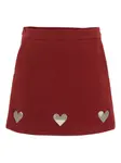 Юбка с вырезом в форме сердца Simonetta, красный - фото 2