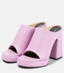 Мюли Forma из кожи на платформе Proenza Schouler, Lavender - фото 5