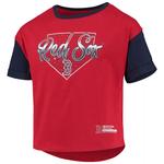Молодежная красная футболка Boston Red Sox для девочек Outerstuff - фото 2