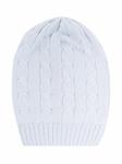 Little Bear фактурная шапка бини, синий - фото