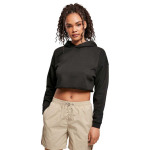 Худи Urban Classics Oversized Cropped, черный - фото