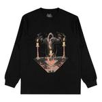 Свитер spooked long sleeve 'black' Palace, черный - фото