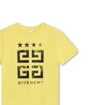 Футболка Givenchy SS24 желтая детская - фото 7