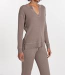 Топ с разрезом на шее Cabo в цвете лесной орех LEIMERE, Hazelnut - фото 2