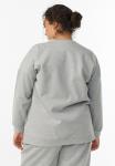 Толстовка Active by Zizzi MIT SCHLITZEN UND GLITZERFADEN, Medium Grey Melange/Mottled Grey - фото 3