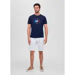 Футболка Façonnable Flag Print, синий - фото 4