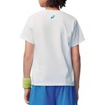 ASICS Футболка SS24 Raw White для подростков - фото 6