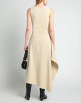 Платье миди Bottega Veneta, песочный - фото 4