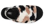 FLUFF YEAH Шлепанцы женские белые/черные/коричневые Ugg - фото 5