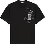 Футболка Off-White Short-Sleeve 'Black/Grey', черный - фото