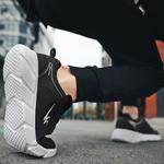 Мужские повседневные туфли Black White Binary - фото 6