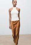 Юбка Mango IROK, Cognac - фото 4