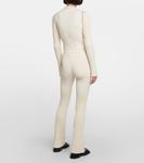 Кардиган в рубчик Ami Paris, Natural White - фото 3