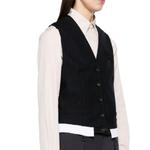 Жилет женский черный Miu Miu - фото 4