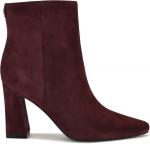 Женские ботильоны Nine West Reraye, Dark Red Suede 600 - фото 6