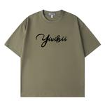 Футболка унисекс YIVIKII, зеленый - фото