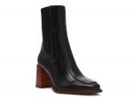 Ботинки Steve Madden Downtown Bootie, Black Leather - фото