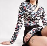 Футболка Hallas Printed в Combo1 Off-White Essentiel Antwerp, Combo1 Off-White - фото