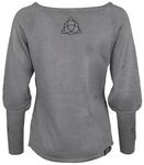 Вязаный свитер Amon Amarth EMP Signature Collection, серый - фото 2