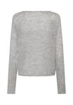 Джемпер Saint Tropez ANELISZ BOATNECK, Mist Grey Melange/Mottled Light Grey - фото 6