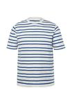 Футболка с принтом AWARE STRIPED SHORT SLEEVE JP1880, белый - фото 3