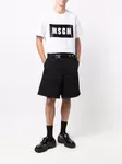Футболка с логотипом MSGM, белый - фото 2