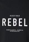 Футболка с принтом RONAN TEE Redefined Rebel, черный - фото 7