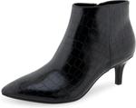 Женские ботильоны Aerosoles Edith, Black Croco Pu - фото