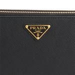 PRADA Кожаная сумка через плечо с цепочкой - фото 7