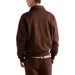 Длинный рукав флисовая поло PRADA, коричневый - фото 3