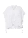 Блузка с оборками Marant Etoile, белый - фото